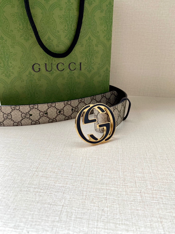 グッチベルト激安角部分ディテール